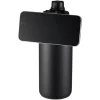 Flory flaske dobbeltvegget 0,9L med mobilholder og magnet svart/lilla