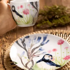 Florytale tallerken 21 cm Puffin