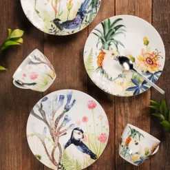Florytale tallerken 21 cm Puffin