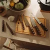 Folken kokkekniv 20 cm tre/stål