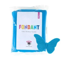 Fondant 250g blå