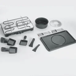 Fondue-raclette kombinert 2-i-1 RG 2347 svart