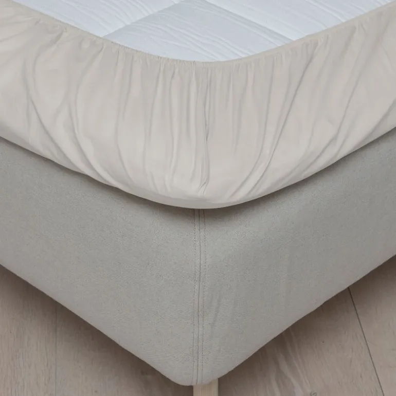 Formsydd laken 180x200 cm lys beige