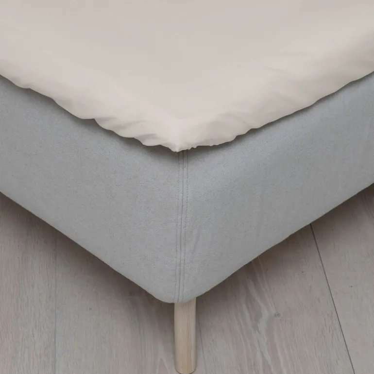 Formsydd laken 180x200 cm lys beige