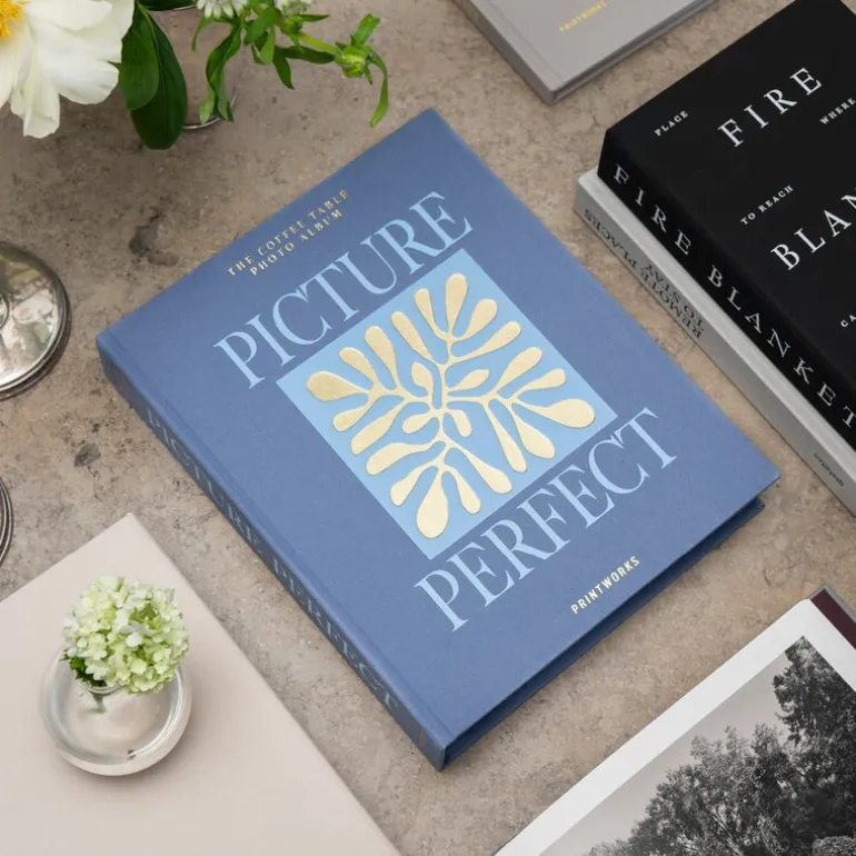 Fotoalbum picture perfect blå