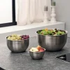 Fresh & Save skålsett 3 deler rustfritt stål