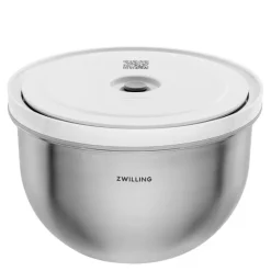 Fresh & Save vakuumskål i rustfritt stål med lokk 1,75L 18 cm