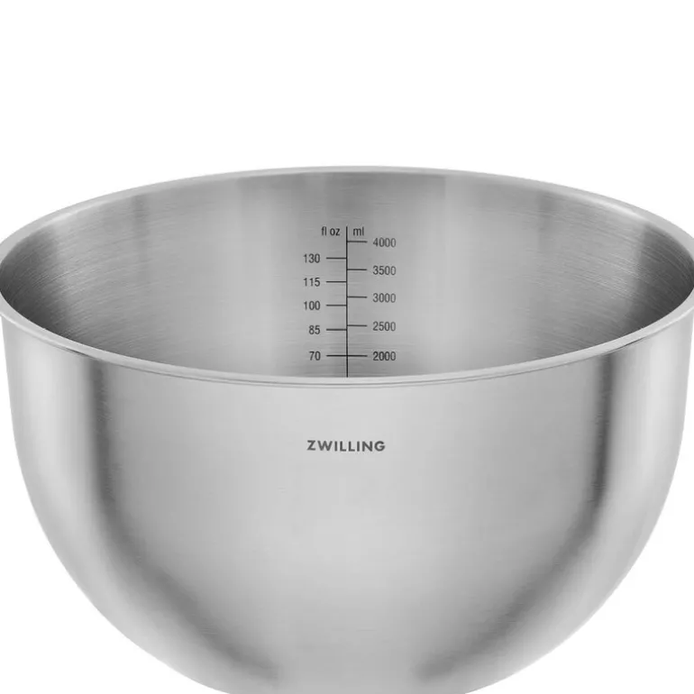 Fresh & Save vakuumskål i rustfritt stål med lokk 4L 24 cm