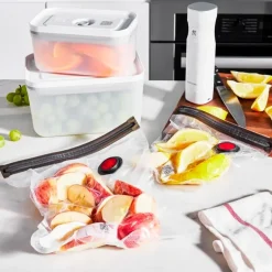 Fresh & Save vakuum startsett plast 7 deler