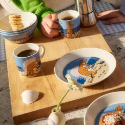 Frokostbolle 15 cm Sniff blå
