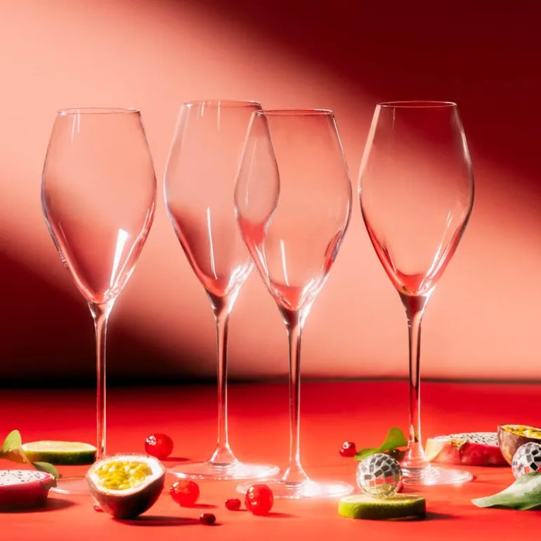 Fryd champagneglass 27 cl 4 stk klar