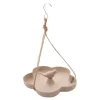 Fuglebad 23 cm taupe