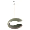 Fuglemater 25 cm smaragdgrønn