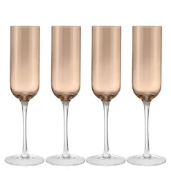 Fuumi champagneglass 22 cl 4 stk coffee