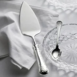 Gammal Fransk kakespade 26,5 cm EPNS