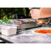Garnityrstativ pizza topping 7 deler stål