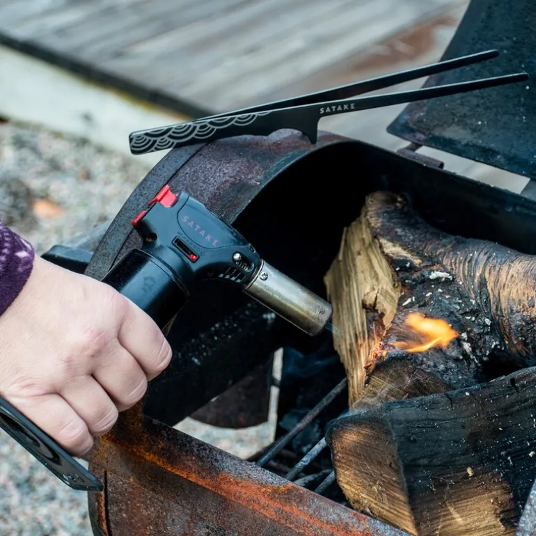Gassbrenner Flame King svart