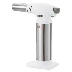 Gassbrenner stål/hvit 17 cm