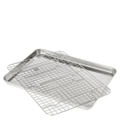 Gastroform med rist 40,5x30,5 stål