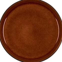 Gastro tallerken 21 cm svart/amber