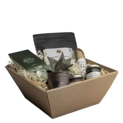 Gavekurv m/sjokolade kaffe og tapas-snacks 905g
