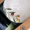 Gavesett olivenolje og skål