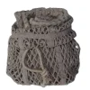 Gjenbrukbar nettpose liten 22x16 cm clay
