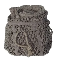 Gjenbrukbar nettpose liten 22x16 cm clay