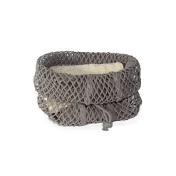 Gjenbrukbar nettpose medium 30x24 cm clay