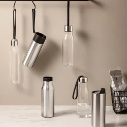 Glassdrikkeflaske 0,5L svart