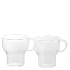 Glasskrus liten 15 cl 2 stk klar