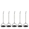 Glasskule 4 cm speil 5 stk