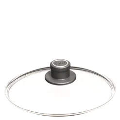 Glass Lid grytelokk 20 cm m/ventil klart glass