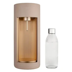 Glassy kullsyremaskin uten sylinder latte