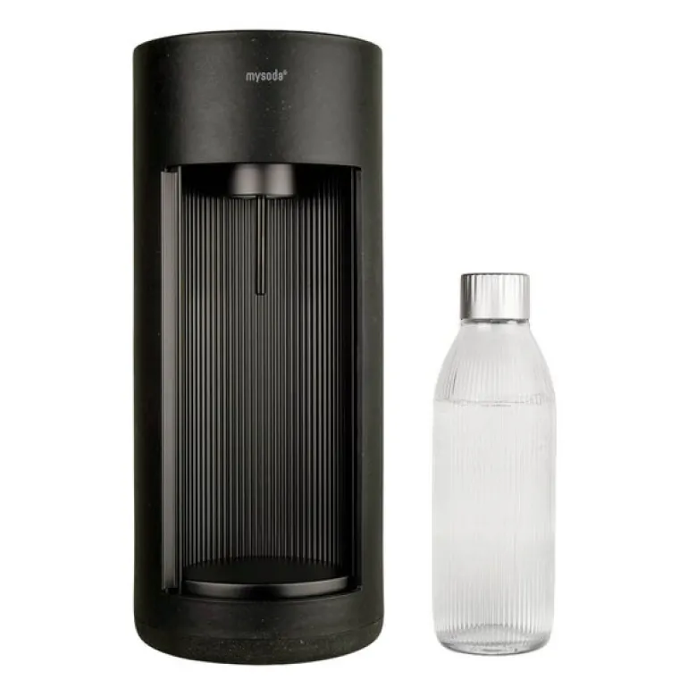 Glassy kullsyremaskin uten sylinder svart