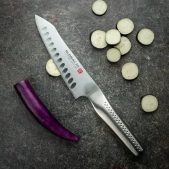 Global GN-001 kokkekniv 16 cm olivenslipt oriental
