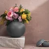 Globo vase 19,5 cm grå