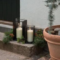 Glow lyslykt 30 cm svart