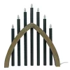 Gotland adventsstake 45 cm gråbeis/svart