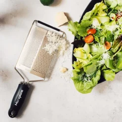 Gourmet Dual Blade rivjern dobbel fin/grov svart