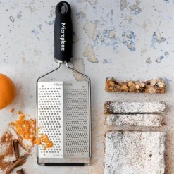 Gourmet Dual Blade rivjern dobbel fin/grov svart