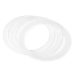 Grand Cru reservedel silikonring til oppbevaringsglass 10 cm 3 stk klar