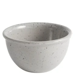 Granite White skål 6x10 cm lys grå