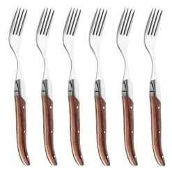 Grillgaffel 10,5 cm 6 stk rose
