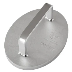 Grillpresse 1,5 kg rustfritt stål