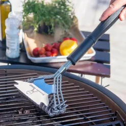 Grillristskrape børsteløs 44 cm