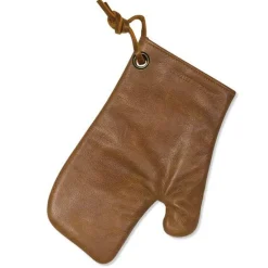 Grillvott skinn cognac