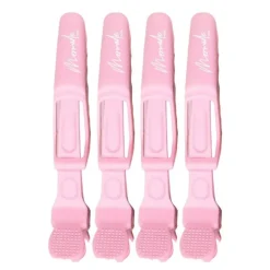 Grip hårklype 4 stk rosa