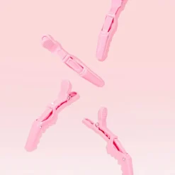 Grip hårklype 4 stk rosa