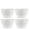 Groovy stentøy eggeglass 4 stk gaveeske hvit
